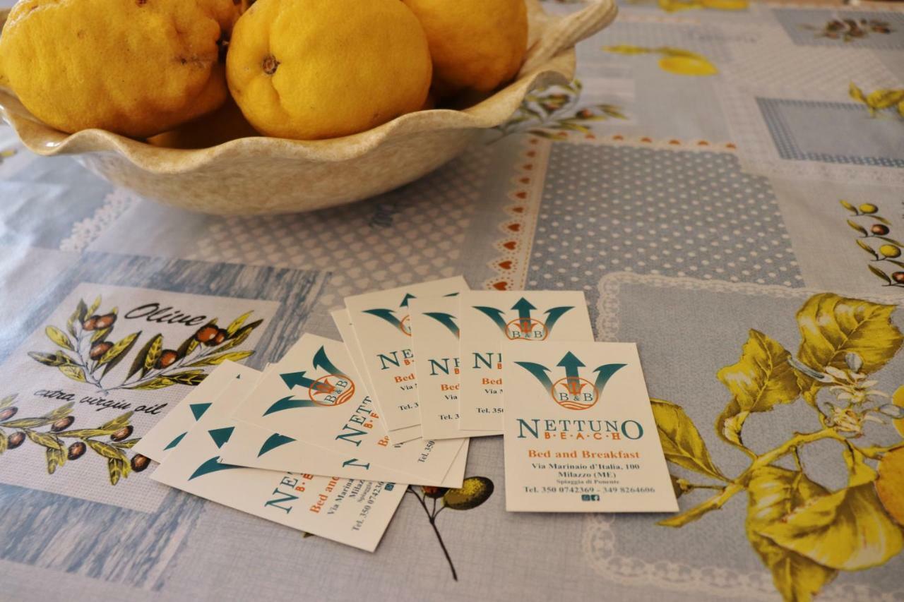 B&B Nettuno Beach Milazzo Eksteriør bilde